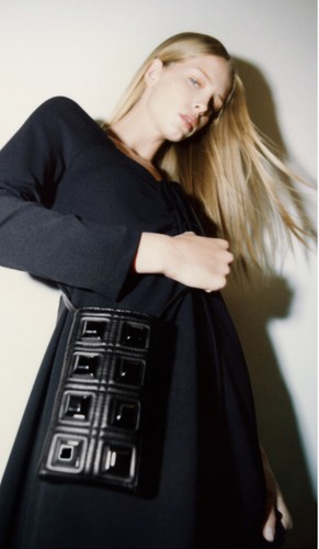 Zara studded quilted crossbody - studded,