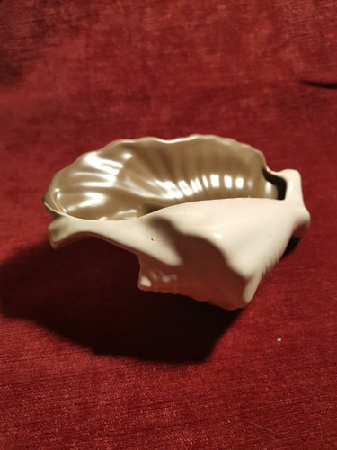 Poole pottery conch shell - pottery, two