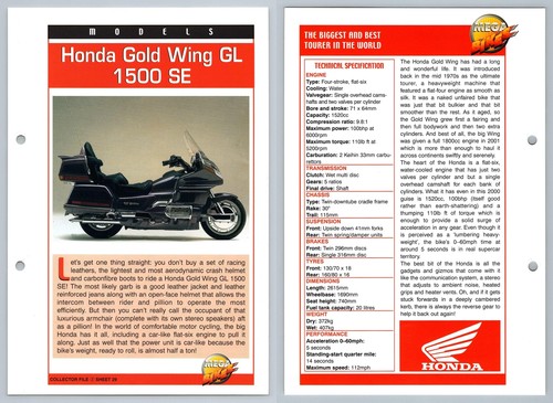 Honda gold wing - gold, gl