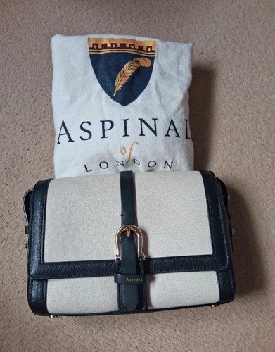 Aspinal london cream black - london, cream/black