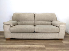 SOFA 3 Seater Beige Fabric