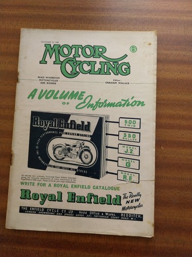 Motor cycling magazine nov - cycling, 24