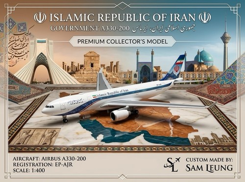 Wings 400 iran air - wings, 1:400