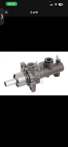 Brake master cylinder fits - fits, vw