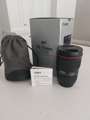 Canon 35mm is usm - ef, 16-35mm