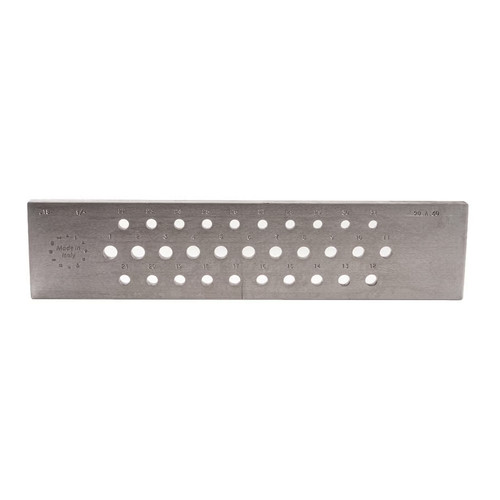 Steel drawplate round - round, 31