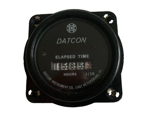 Datcon tachometer elapsed - elapsed, time