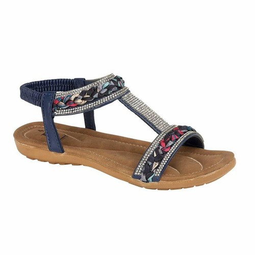 Womens ladies flat sandals - womens,
