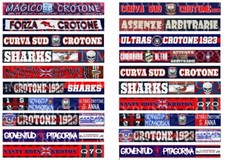 SUBBUTEO 20 CROTONE STICKERS FANS & SUPPORTERS for TRANSENNA FENCE