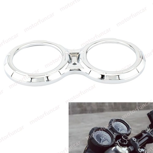Chrome gauge cover - chrome,