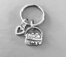 Beautiful little 'Handbag' Keyring bag charm cute lovely useful gift  🗝️👛💝