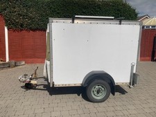 Indespension 7’x4’x5'  Box/Bike Trailer, Spare, Rear Steadies, Solar, 12v, 240v