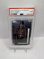 PSA 9 2024 Topps Chrome National NSCC Star Wars Darth Vader Sith Refractor SW-1