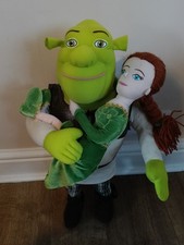 Shrek carrying fiona - carrying, plush