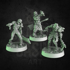 Claudio Casini X3 Zombies 28mm