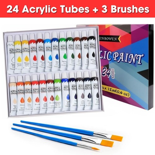 Acrylic paint set tube - paint, x