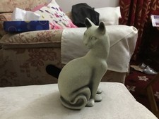 Stoneware cat tall in - cat, tall.in