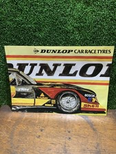 Rare Dunlop Car Race Tyres