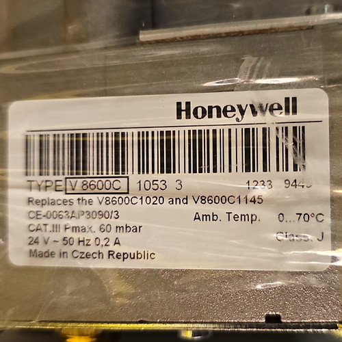 Honeywell v8600c compact - honeywell,