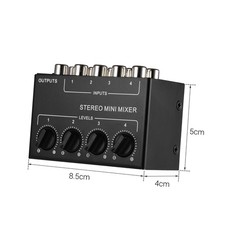 Doanas-Mini Stereo Audio Mixer