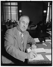 Photo:1930s Man at Desk Office