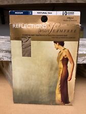 St Michael From Marks & Spencer Reflections Glossy Tights Natural tan/ Medium /2