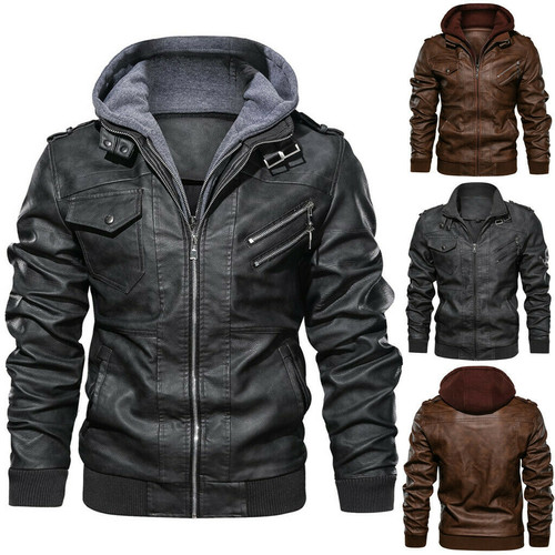 Anarchist men leather jacket - anarchist,