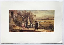 The Family Going to Market, by