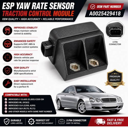 Esp yaw rate sensor - yaw,