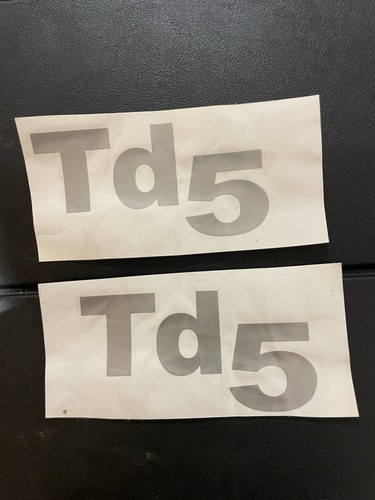 Defender td5 wing sticker - defender,