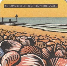 BEER MAT - ADNAMS BREWERY -