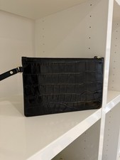 Jigsaw Black 100% Leather
