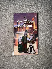 BNWT Wallace and gromit barbour christmas badge 2025