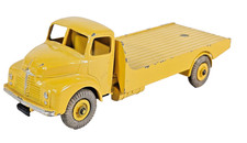 Vintage Dinky Supertoys 419 Leyland Comet Lorry Ferrocrete  Metal Yellow Color.