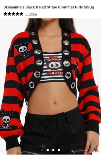 Skelanimals black red stripe - skelanimals,