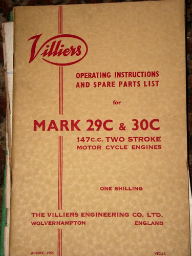 Villiers 147cc two - villiers,