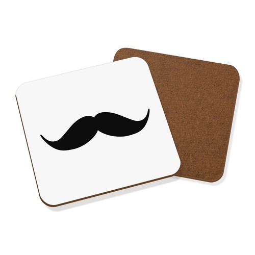 Handlebar moustache coaster - handlebar,