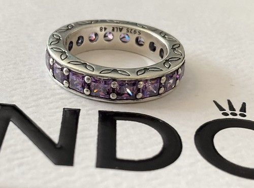 Pandora purple zircon eternity - pandora,
