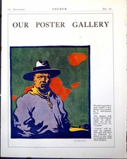 Antique Print Man Cravat Hat