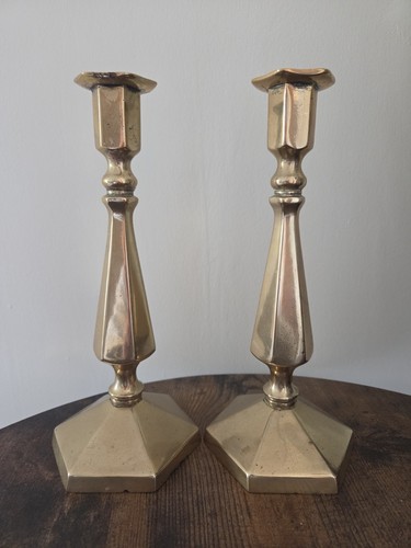 Vintage candlestick holders - candlestick,