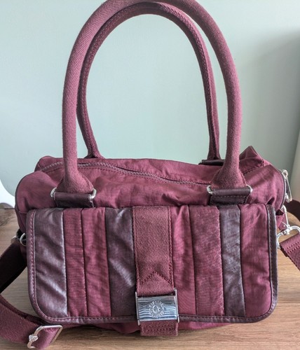 Kipling burgundy shoulder bag - burgundy,