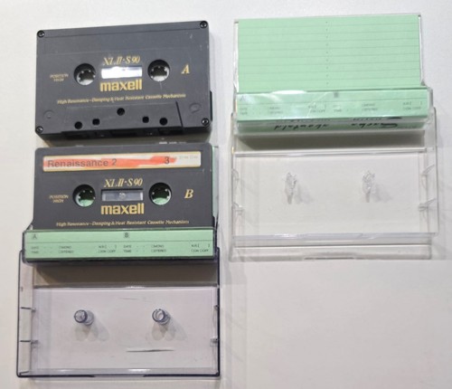 Two maxell xlii 90 minute - two,