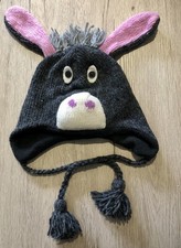 Knitted Wool Donkey Hat