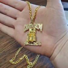 DEATH ROW Gold Color Cuban