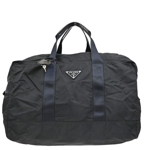Prada logo tessuto travel - prada,
