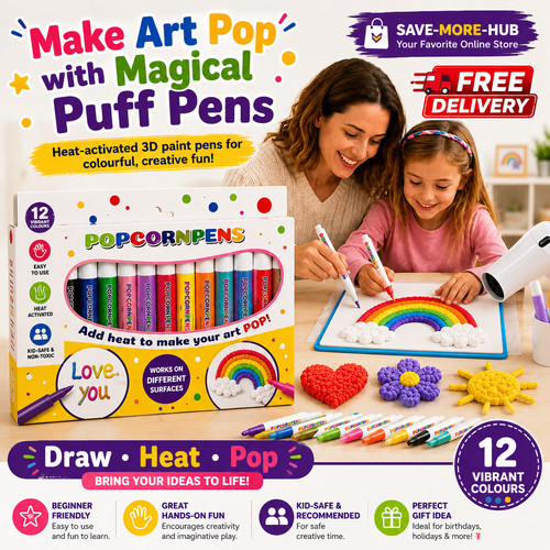 12pcs magic popcorn - pens, diy