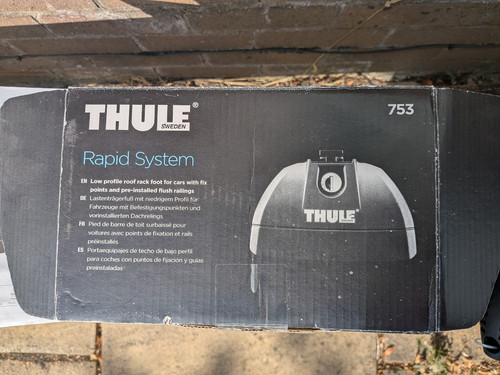 Thule 753 foot pack kit - thule,