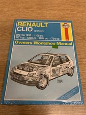 New Renault Clio Mk1 Haynes