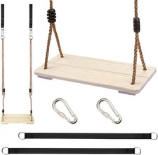 KINSPORY Wooden Tree Swing