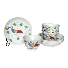 Antique Staffordshire Peafowl